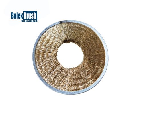 Brass wire disc brush