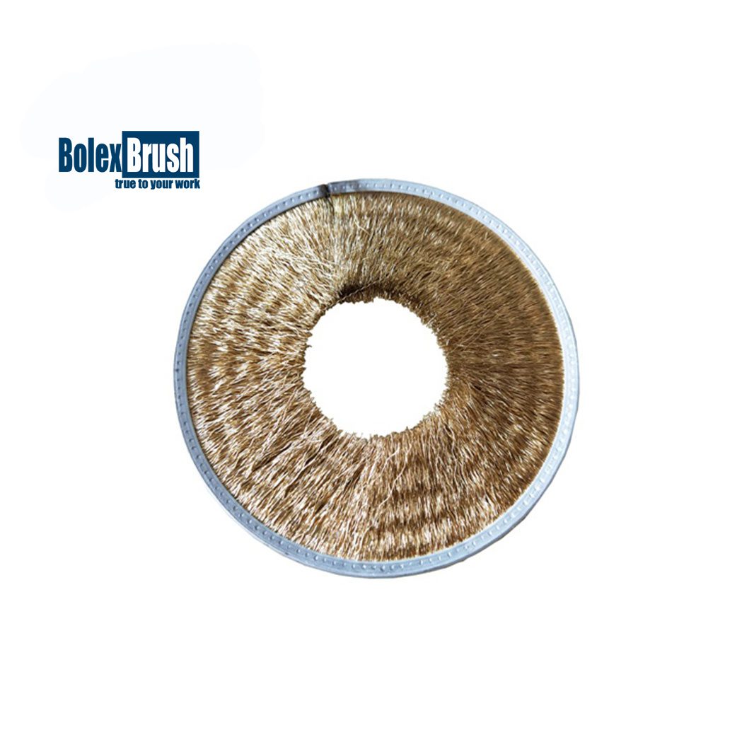 Brass wire disc brush