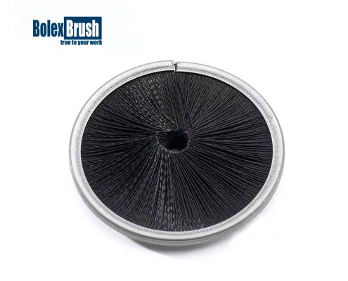 Crimped Filament Inside Disk Brush