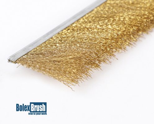 Brass Wire Strip Brush