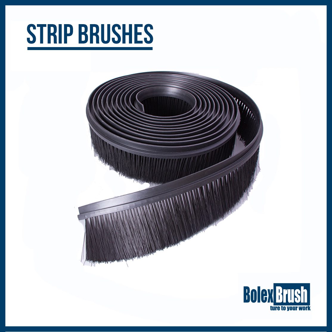 Strip Brush Manufacturer - Strip Brushes Online - BolexBrushes