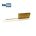 Brass wire brush with handle